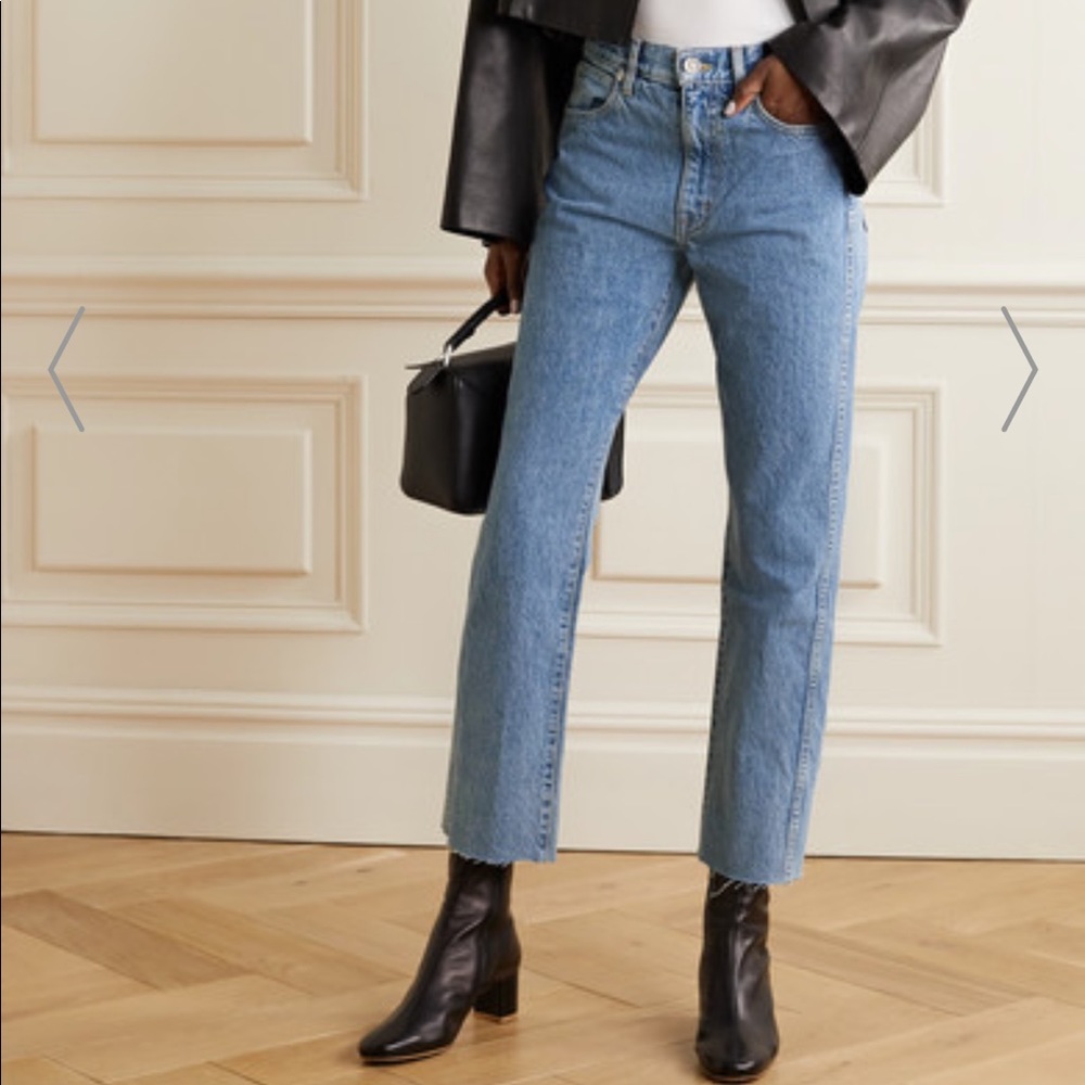 SLVRLAKE Hero High-Rise Straight Jeans